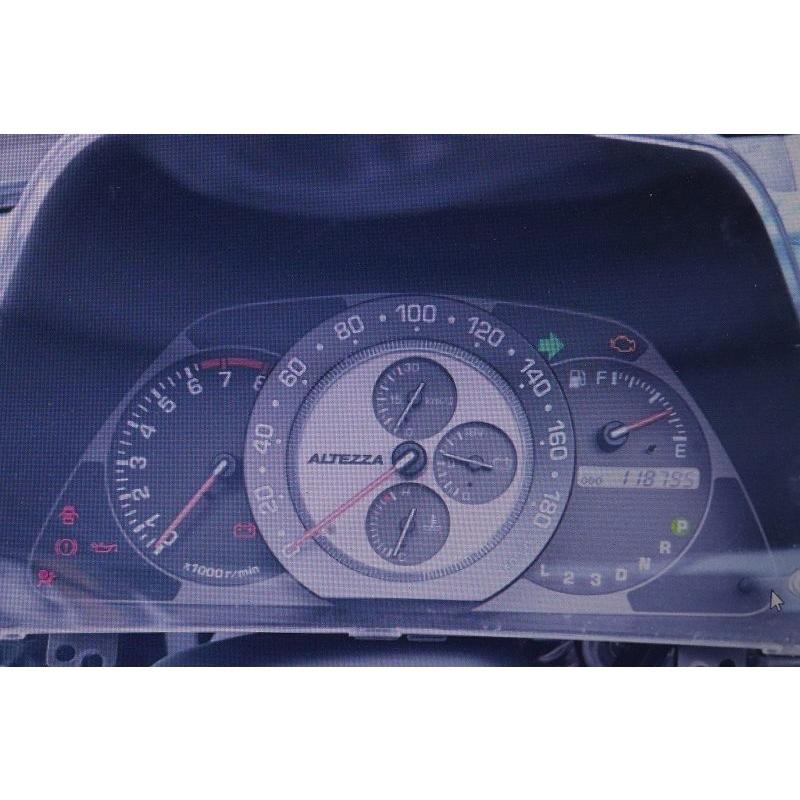 トヨタ アルテッツァ セダン AS200 L (GXE10) スピードメーター