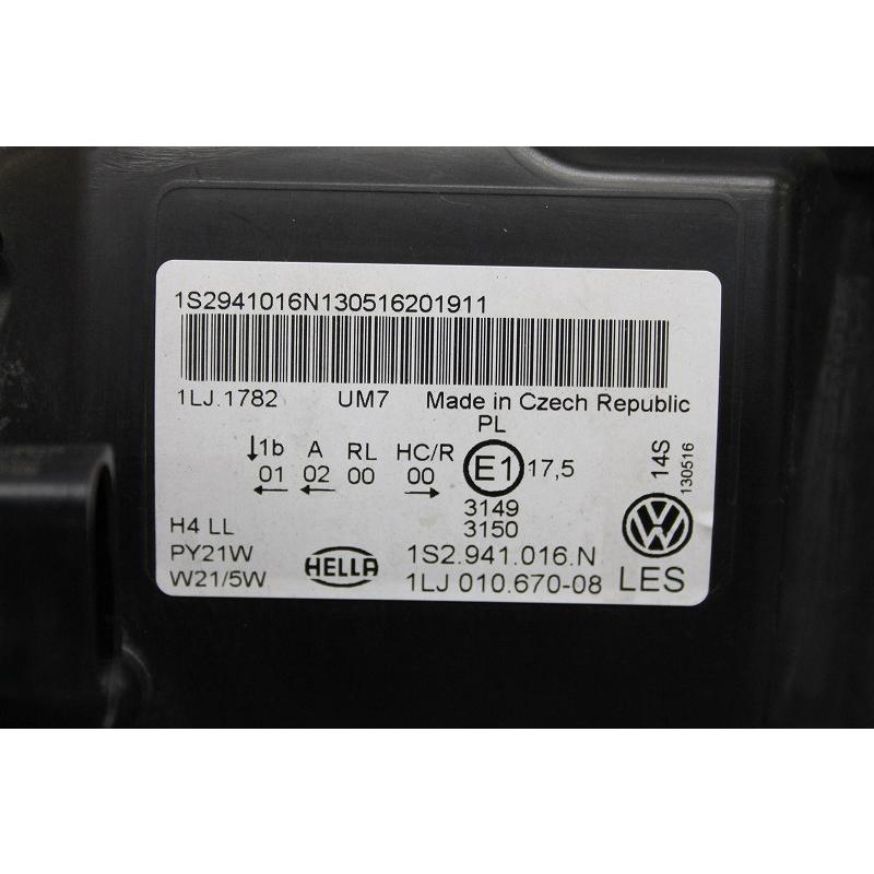 フォルクスワーゲン（Volkswagen） VW UP! 右H (AACHY 120) 純正 HELLA