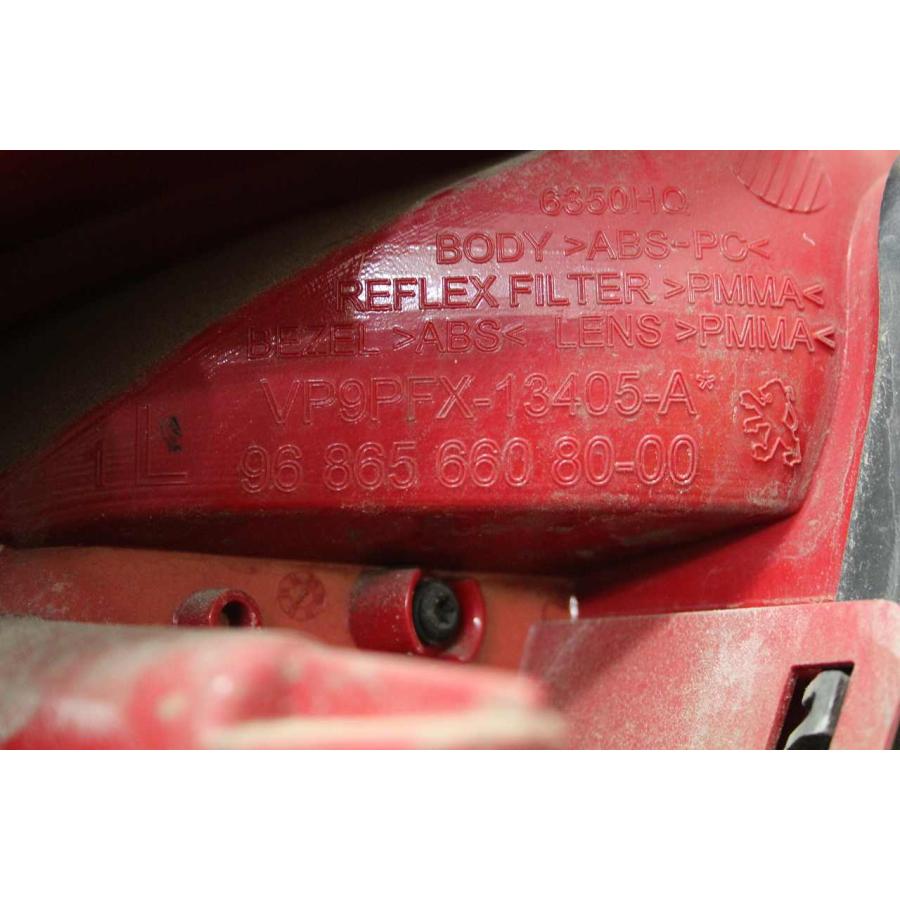 PEUGEOT（プジョー） 207 純正 左 テールランプ LED全点灯OK 96 865