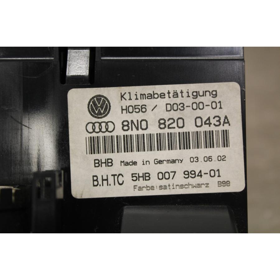 Audi（アウディ） TT 右H (8N A4) 純正 破損無 動作保証 エアコン