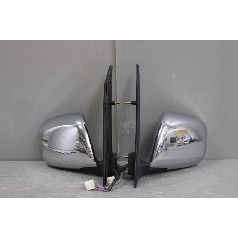 ヴォクシー 前期 (AZR60) 純正 ドアミラー メッキカバー付 左右セット