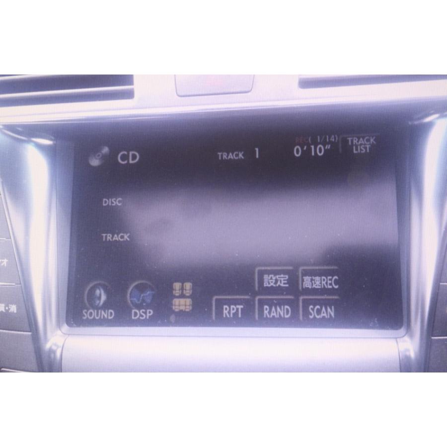 レクサス（LEXUS） LS460 Iパッケージ 前期 (USF40) オーディオデッキ
