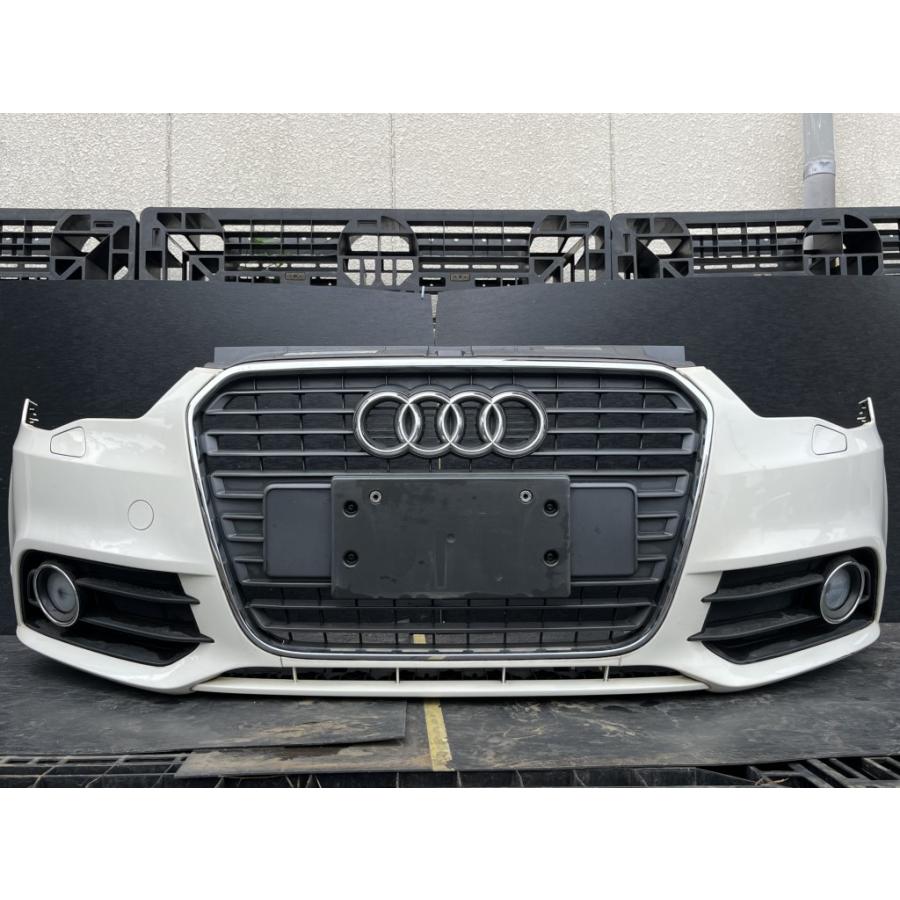 Audi（アウディ） A1 (8X) 純正 フロントバンパー ホワイト系 白系 F