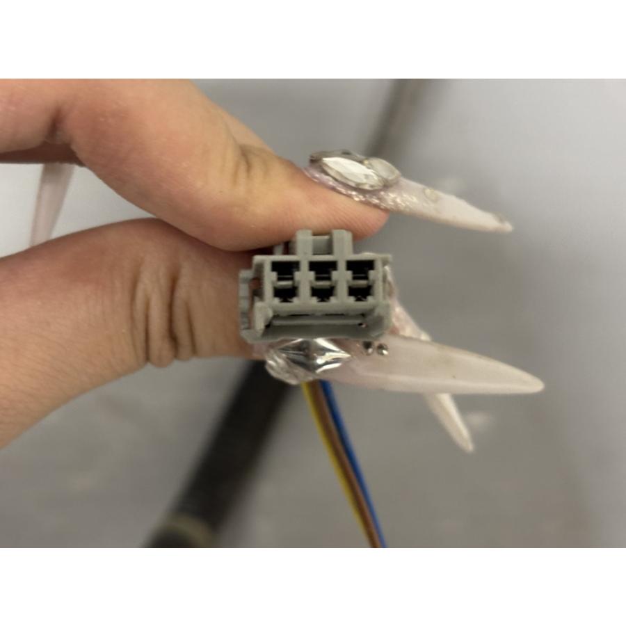 フィット ホンダ A (GD1) 純正 左ドアミラー 3P 3ピン NH642M サイド