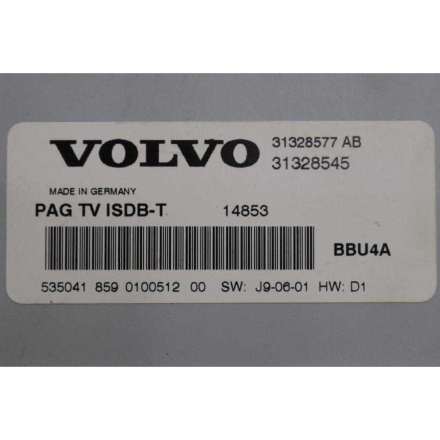 ボルボ V60  PAG TV ISDB-T 地デジチューナー ボルボ（VOLVO） V60 ドライブe 右H (FB4164T FB) 純正 TVチューナー