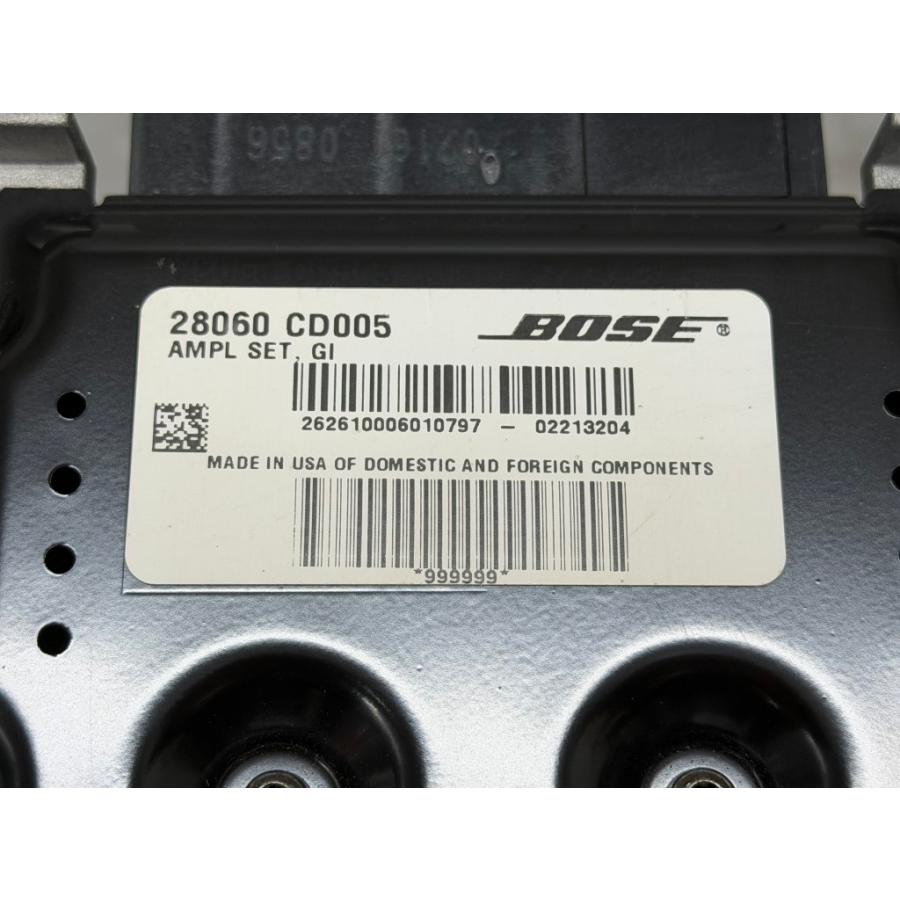 【動作確認済】z33純正オプション bose アンプ類セット フェアレディ フェアレディZ バージョンT 前期 (Z33) 純正 BOSE