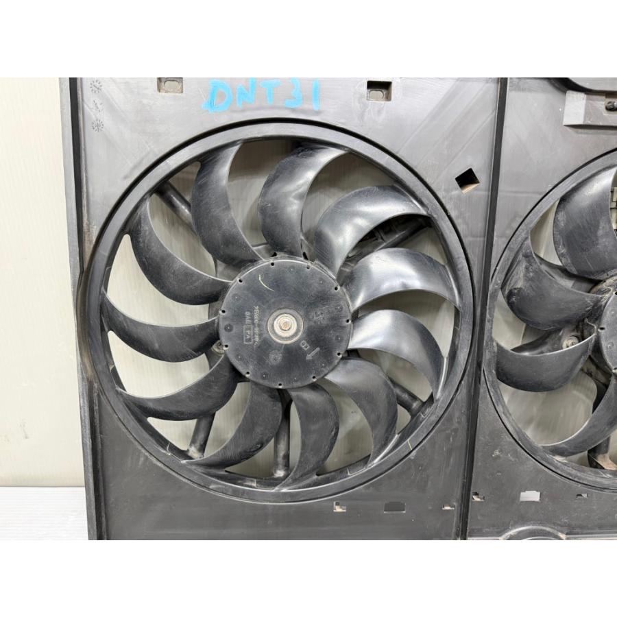 エクストレイル 20GT MT (DNT31) 純正 電動ファン シュラウド付 破損無