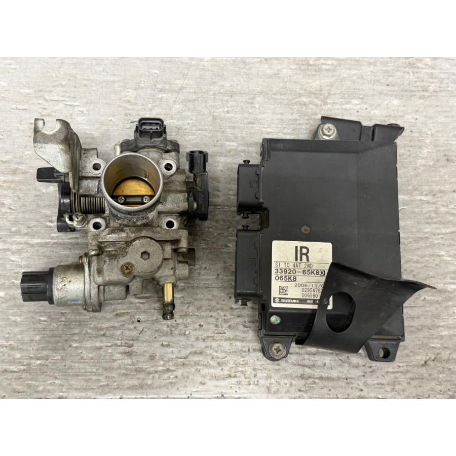 SUZUKI ワゴンR MH21s RR DI スロットルボディ 直噴ターボ ワゴンR RR-S リミテッド ターボ 4型 (MH21S WFRD-F4) 純正 スロットル