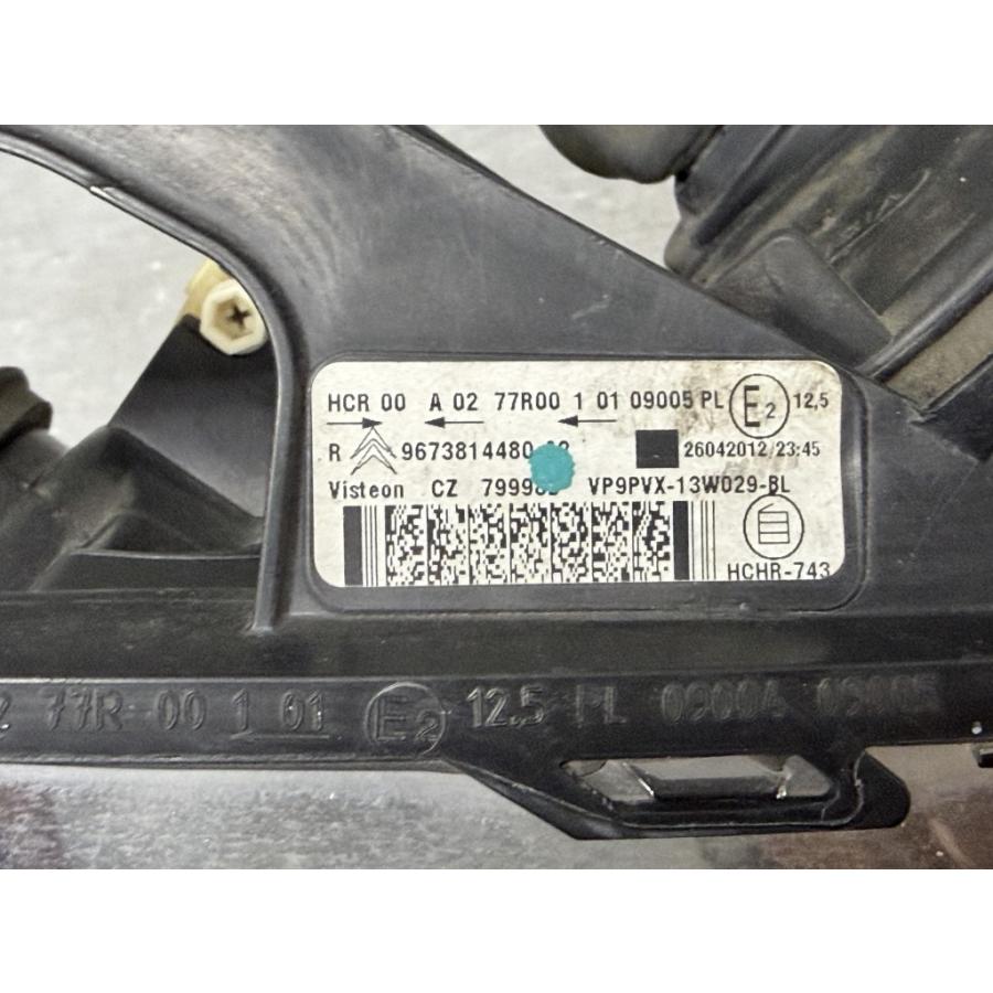 シトロエン（CITROEN） C3 (A55F01) 純正 右 ハロゲン ヘッドライト