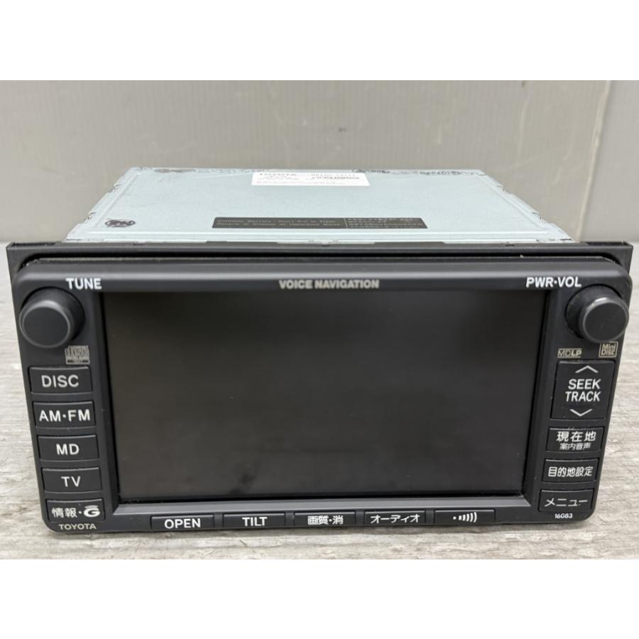 ポルテ 150R (NNP11) 純正 AVマルチモニター 16083 CD MDデッキ マルチ