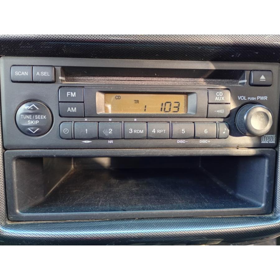 Mira純正 CDプレーヤー オーディオデッキ 本体 ホンダ（HONDA） バモス M スタイリッシュパッケージ (HM1) 純正 CD