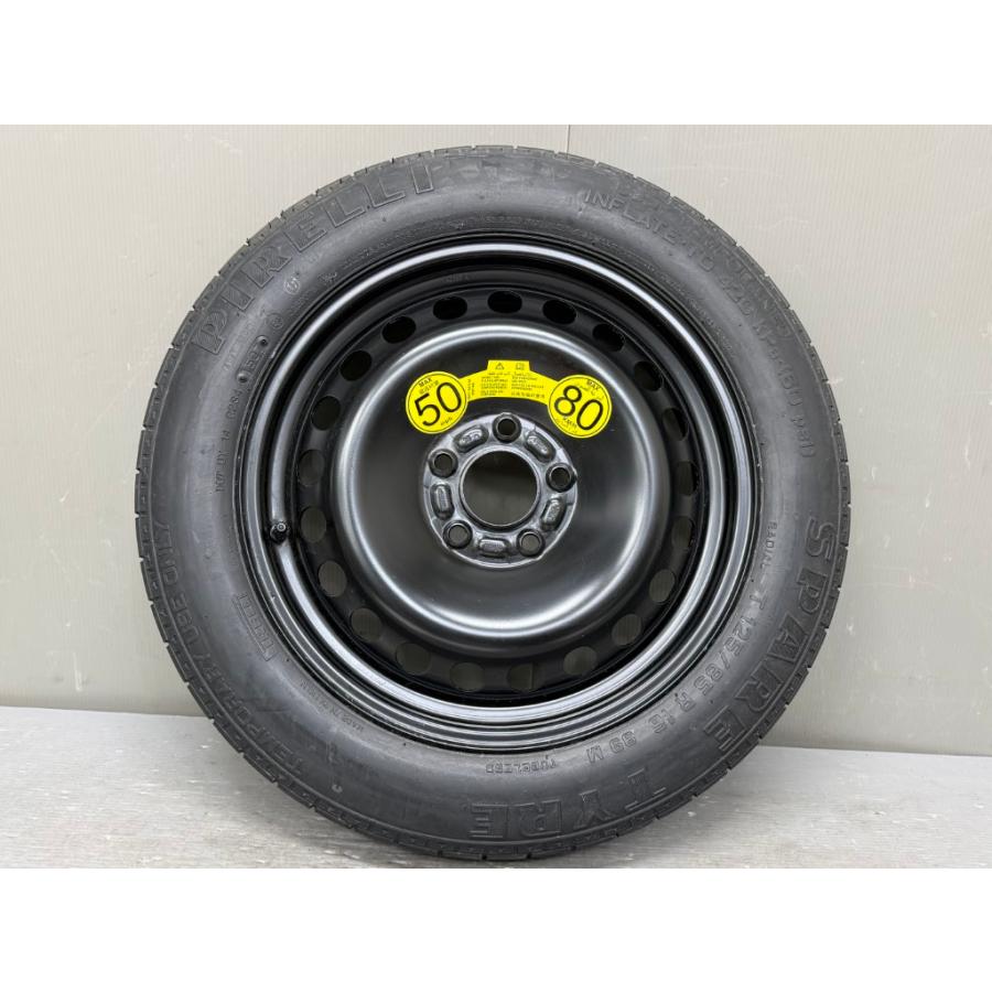 ボルボ（VOLVO） V50 2.4 (MB5244) 純正 スペアタイヤ テンパータイヤ