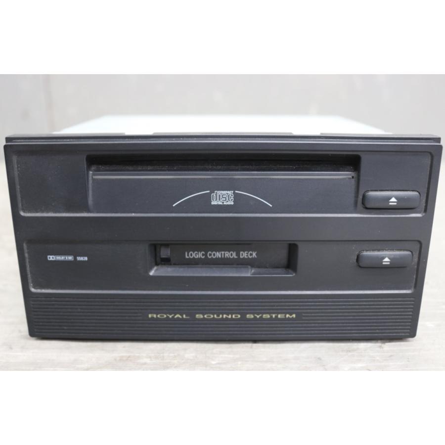 トヨタ　17クラウン　純正オーディオプレイヤー　CD カセット　中古品 クラウン 17 セダン アスリート 前期 (JZS171) 純正 CDプレーヤー