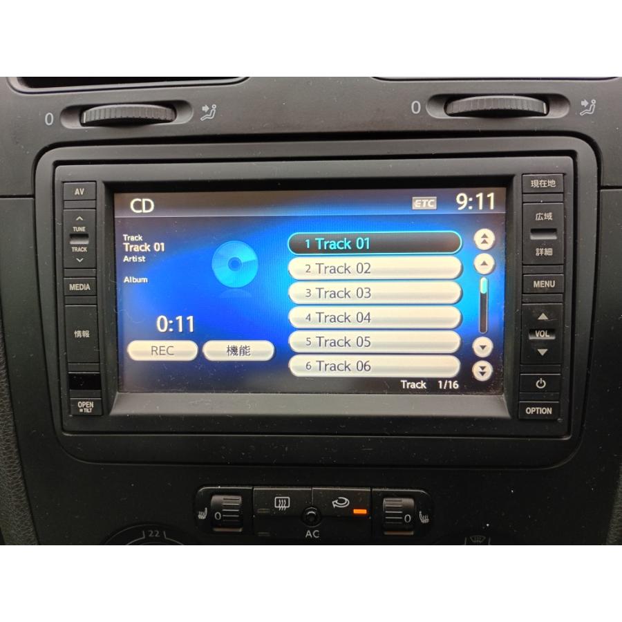 VW 純正 Clarion QY-7743 カーナビ ゴルフ フォルクスワーゲン（Volkswagen） VW ゴルフ (1K) 純正 SDナビ