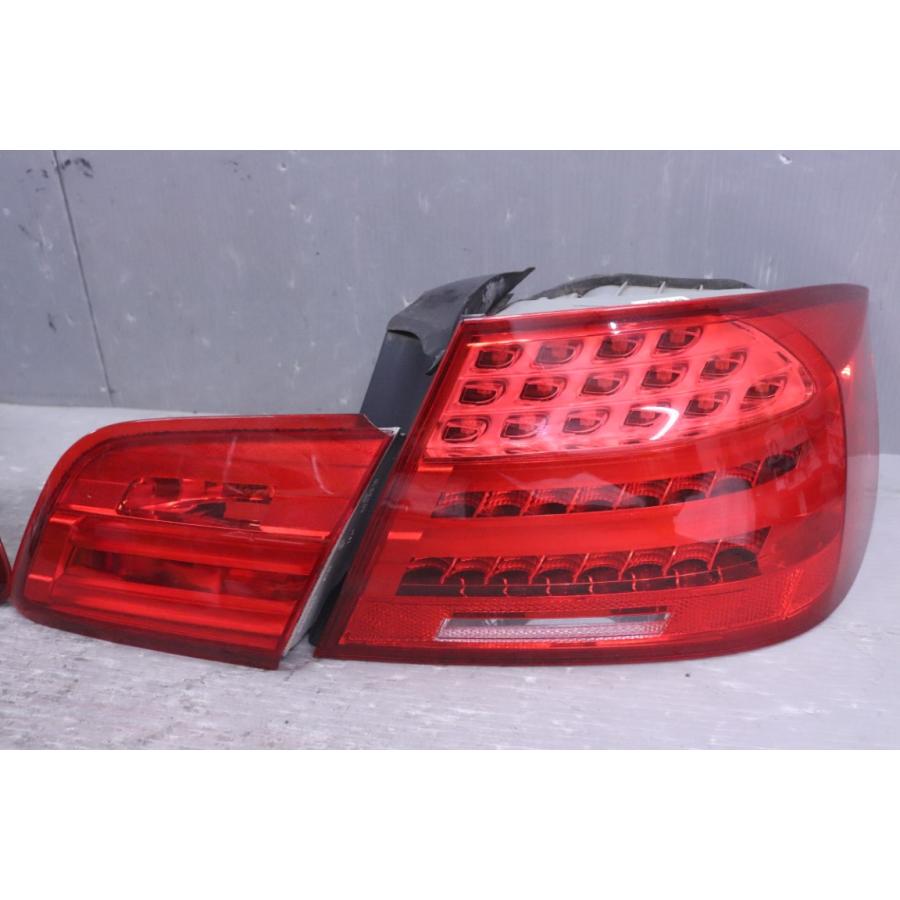BMW 3シリーズ 320i LCI 右H 後期 (E92 KD20) 純正 テールランプ フィニッシャー付 3点セット テールライト 動作保証 p061847_1