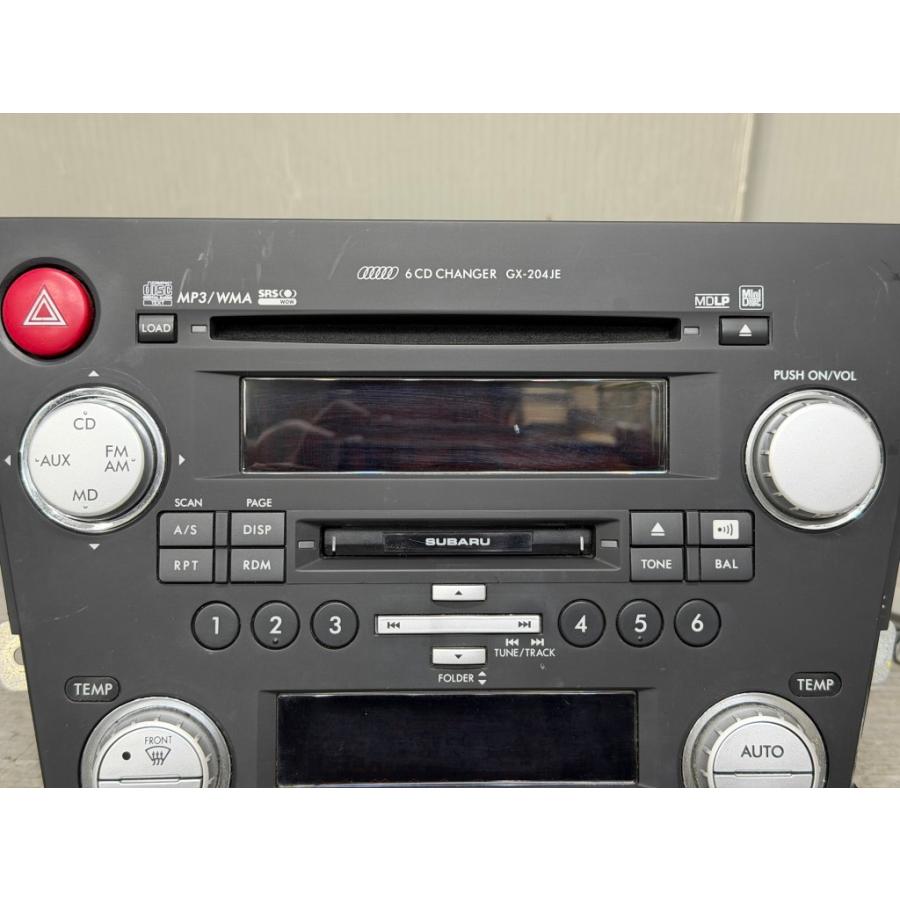レガシィ B4 2.0i E型 後期 (BL5 BL5E45L) 6連 CDチェンジャー MD
