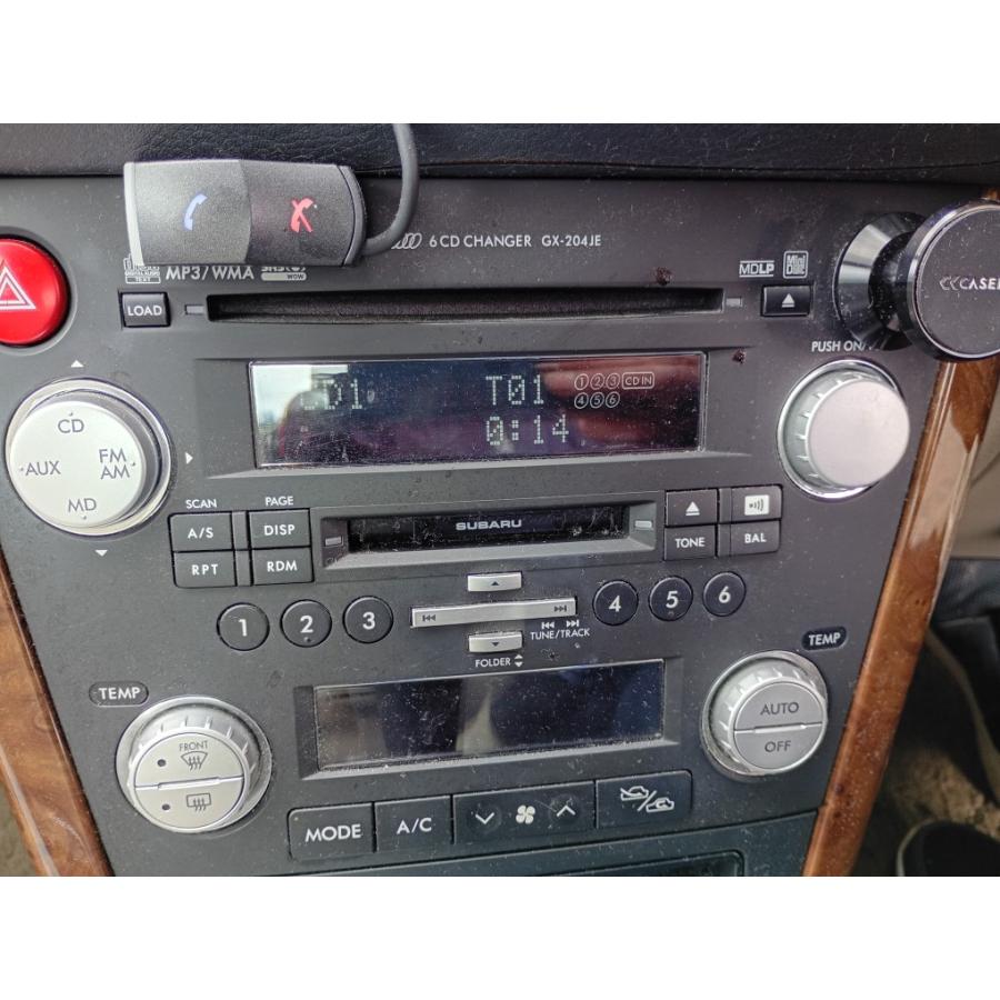レガシィ B4 2.0i E型 後期 (BL5 BL5E45L) 6連 CDチェンジャー MD