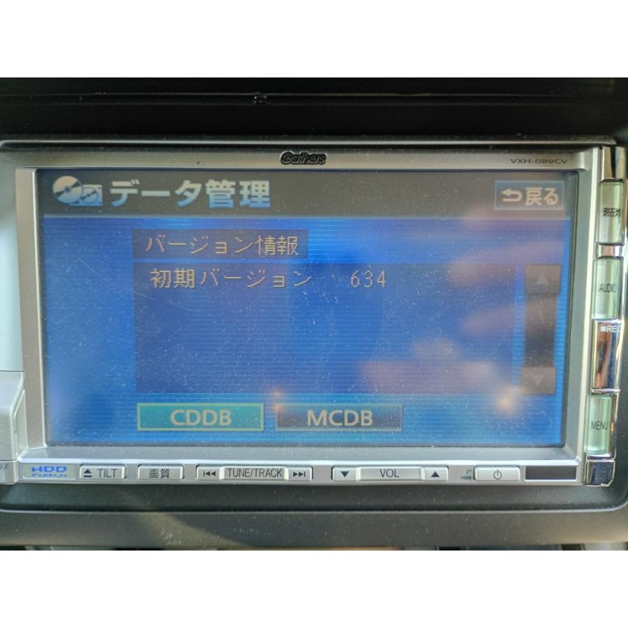 ストリーム X 前期 (RN6) 純正 HDDナビ VXH-089CV ナビユニット