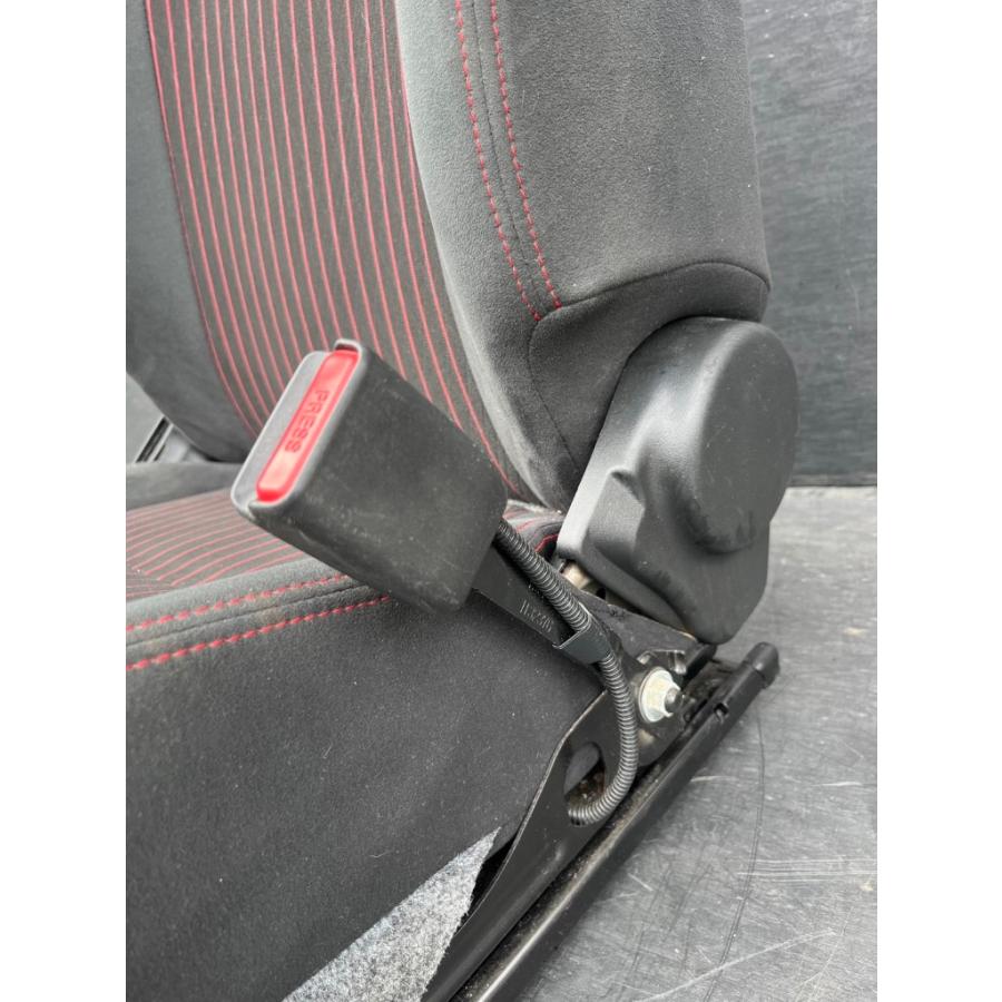 CA72V アルトワークス シートベルト スズキ 初代 アルトワークス RS-R CC72V 3ドア用 純正 フロント シート