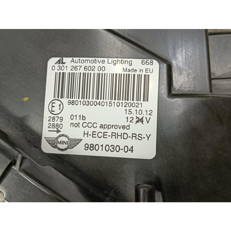 BMW ミニ クロスオーバー MT 右H 前期 (R60) ハロゲン 右ヘッドライト