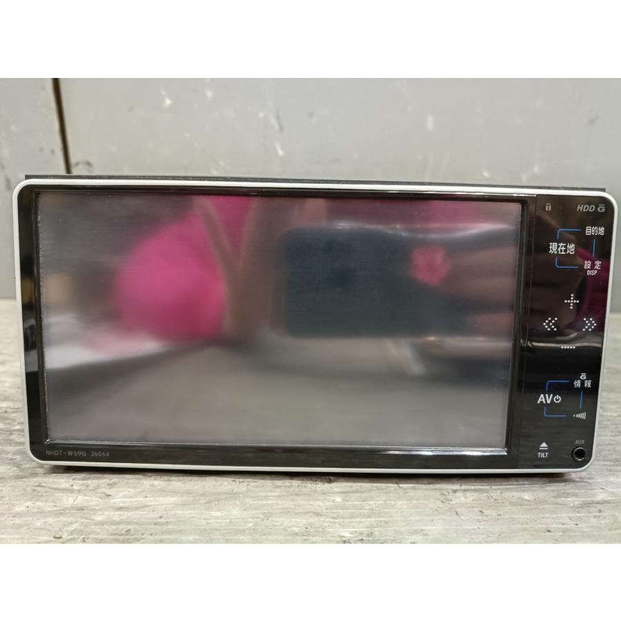 プリウス G 前期 (ZVW30) 純正 NHDT-W59G 地図2009年 HDDナビ ナビ
