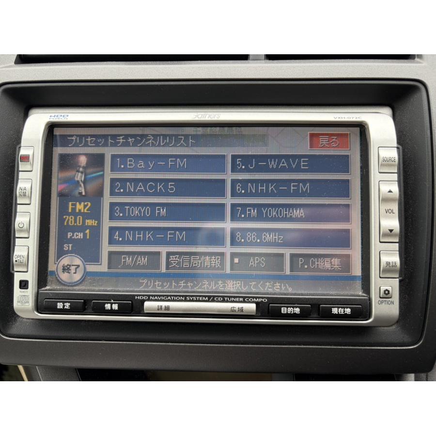 ストリーム X 前期 (RN6) 純正 Gathers HDDナビ 2006年 VXH-072C ナビ