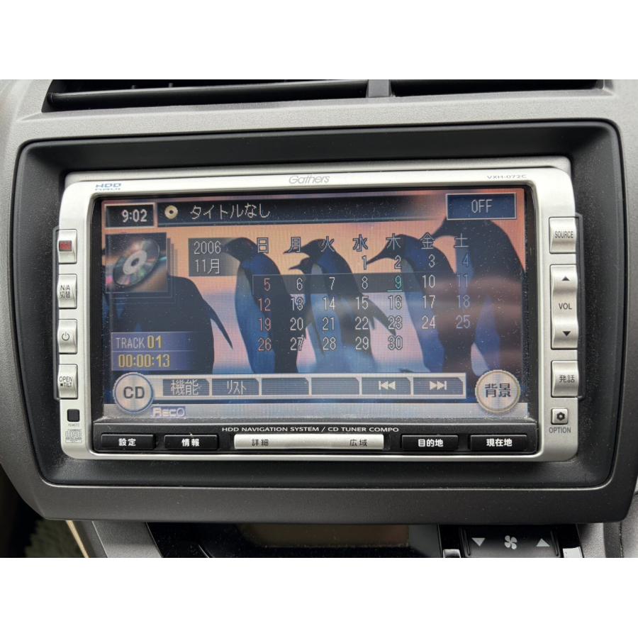 ホンダ純正　NR-226 中古　カーナビゲーション ストリーム X 前期 (RN6) 純正 Gathers HDDナビ 2006年 VXH-072C ナビ