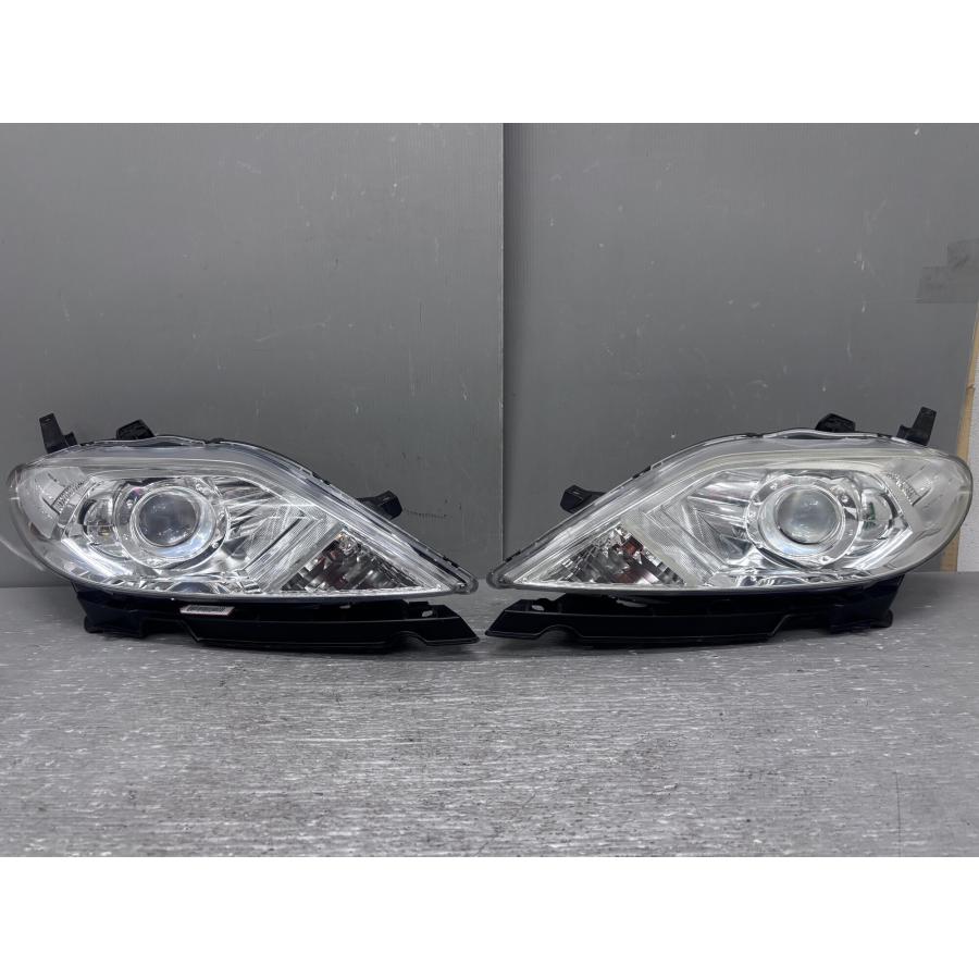 エディックス　BE3　BE4　後期　純正　HID　ヘッドライト　美品 ホンダ（HONDA） エディックス 20X (BE3) 純正 HID ヘッドライト P4644