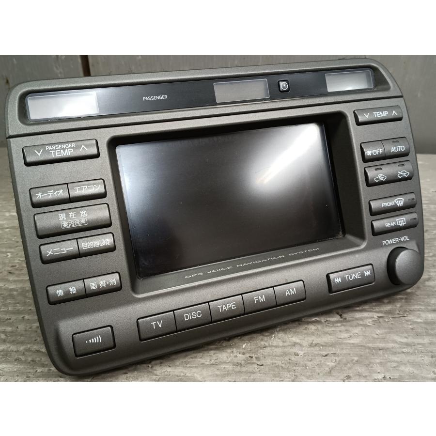 トヨタ　17クラウン　純正ナビモニター　動作確認済み　送料込み　送料無料　中古品 86 17クラウン ロイヤルサルーン 前期 (JZS171) 純正 マルチモニター