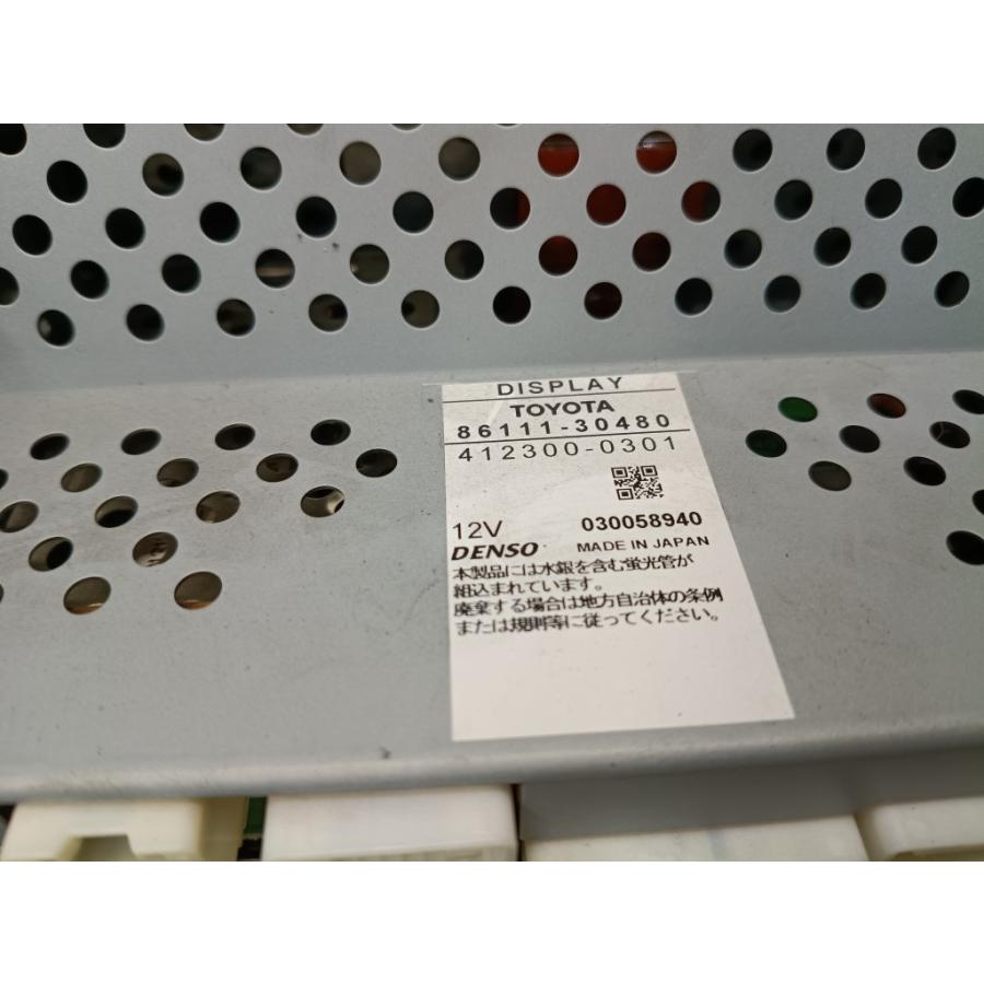 86 18 クラウン ロイヤルサルーン 前期 (GRS182) 純正 ナビモニター
