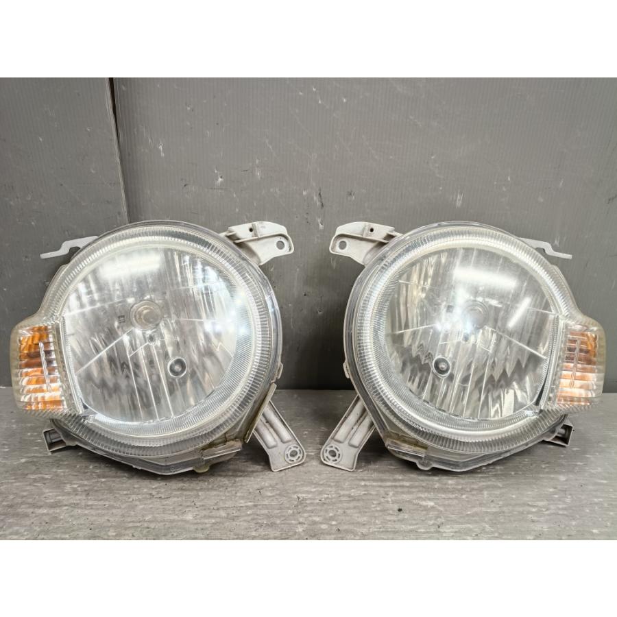 ミラココア　L675S　ハロゲンヘッドライト 左右 ダイハツ（DAIHATSU） ミラココア (L675S) 純正 ハロゲン ヘッドライト