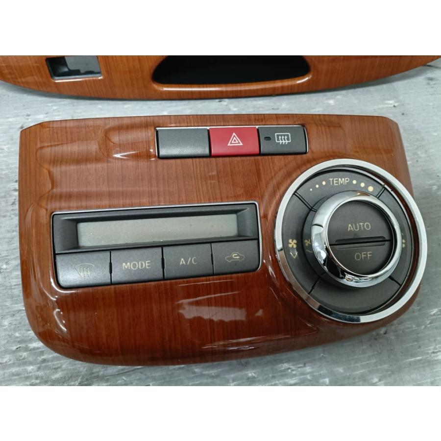 L375S タントカスタム　8インチナビ用オーディオナビパネル　エアコンLED タント カスタム RS ターボ 前期(L375S L375S-GBVZ) 木目調パネル