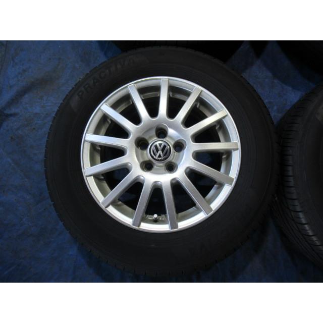YOKOHAMA PRACTIVA 195/65R15】夏 4本【VWゴルフ4 純正ホイール
