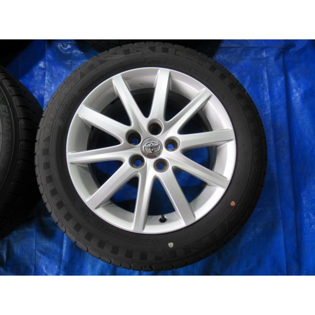 トヨタ 17-7.5J 5H/114.3 ET45 + DUNLOP RV504 215/60R17 中古4本