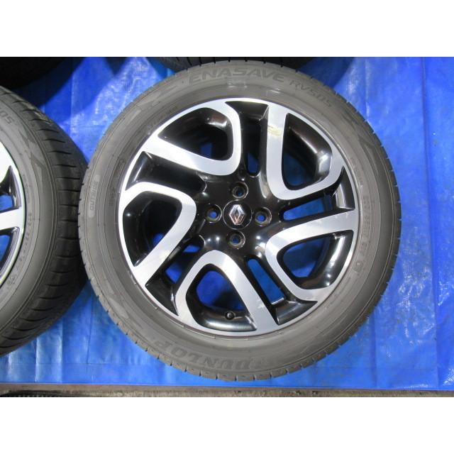ルノー キャプチャー純正 17-6.5J 4H/100 ET40 ＋ DUNLOP ENASAVE
