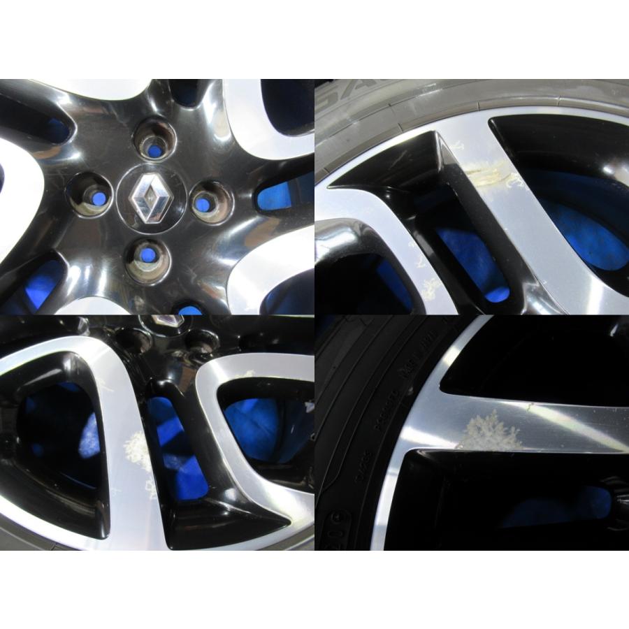 ルノー キャプチャー純正 17-6.5J 4H/100 ET40 ＋ DUNLOP ENASAVE