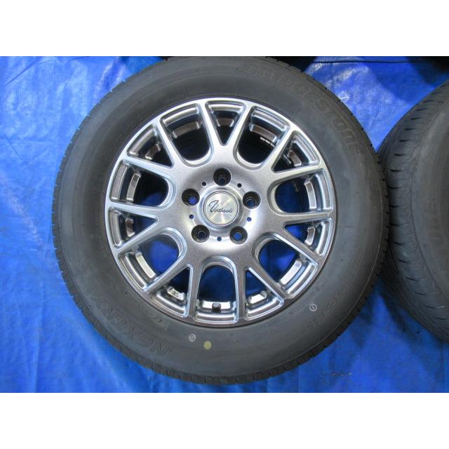 4本 Verthandi ベルサンディ 15インチ×6j PCD114.3 5H 50 タイヤ 9分