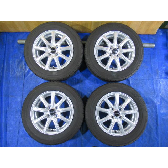 美品 SPORTRUOTA 14-5.5J 4H/100 ET45 + YOKOHAMA 165/70R14 中古4本