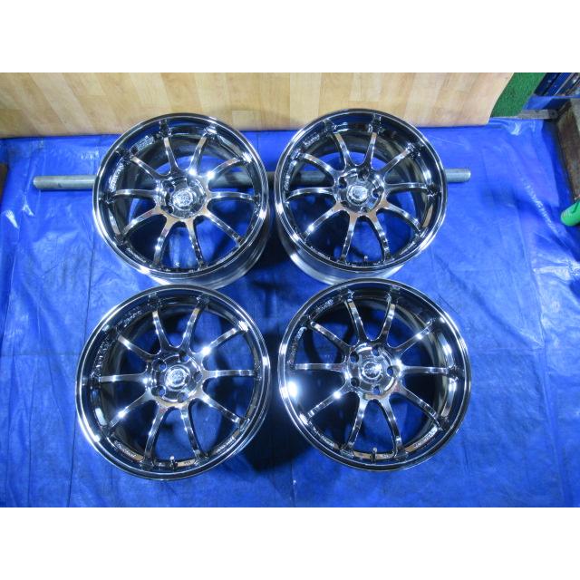 ベンツ アウディ ADVAN Racing RS-D 18-8.5J 5H/112 ET45 中古4本