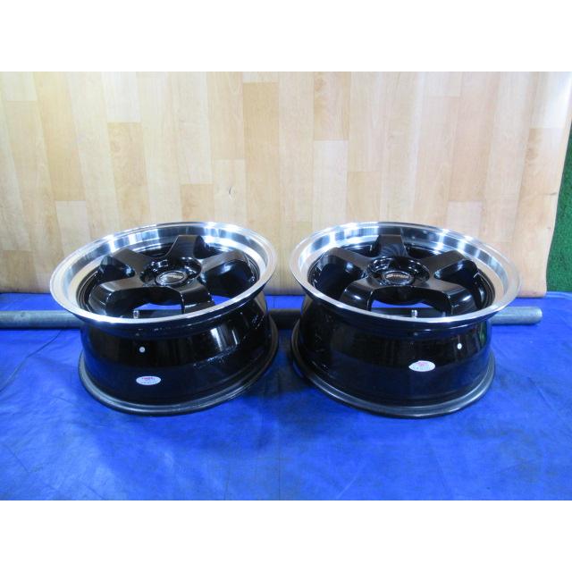 歪み点検済み！深リム！希少！STEALTH RACING 17-8J 5H/100 ET40 中古2 