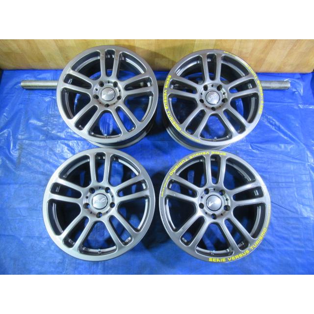 RAYS 17-7J 5H/114.3 ET48 中古4本 ラフェスタ ストリーム ヴォクシー 