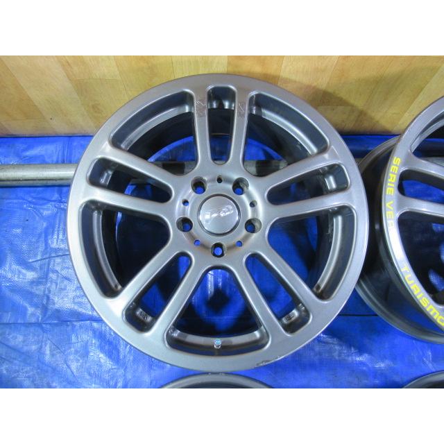 RAYS 17-7J 5H/114.3 ET48 中古4本 ラフェスタ ストリーム ヴォクシー 