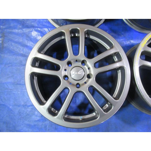 RAYS 17-7J 5H/114.3 ET48 中古4本 ラフェスタ ストリーム ヴォクシー 
