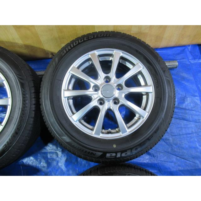 RACINGFORCE 15-6J 5H/114.3 ET43 + BRIDGESTONE 195/65R15 2021年製