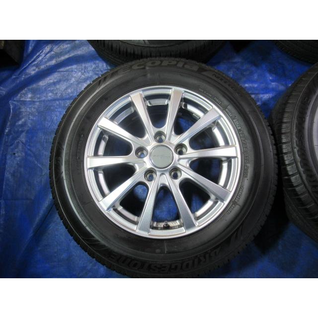 RACINGFORCE 15-6J 5H/114.3 ET43 + BRIDGESTONE 195/65R15 2021年製
