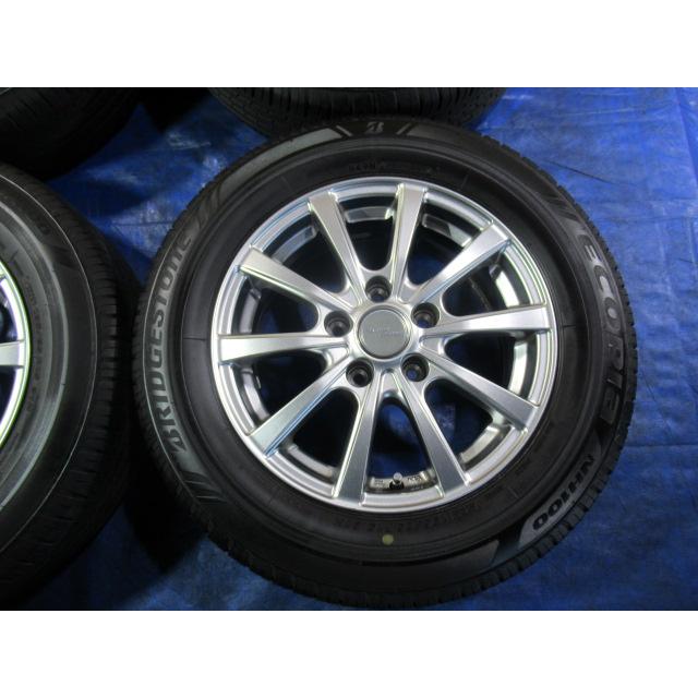 RACINGFORCE 15-6J 5H/114.3 ET43 + BRIDGESTONE 195/65R15 2021年製