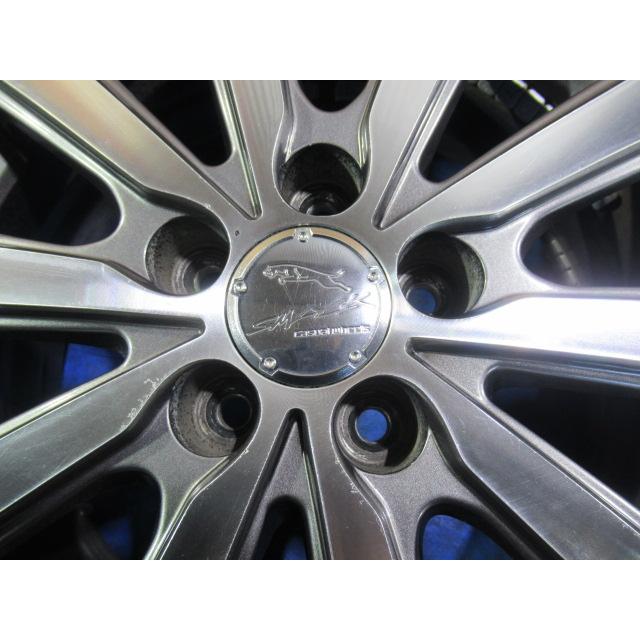 ENKEI SMACK 15-6J 5H/100 ET45 + YOKOHAMA 195/65R15 2020年製 中古4 