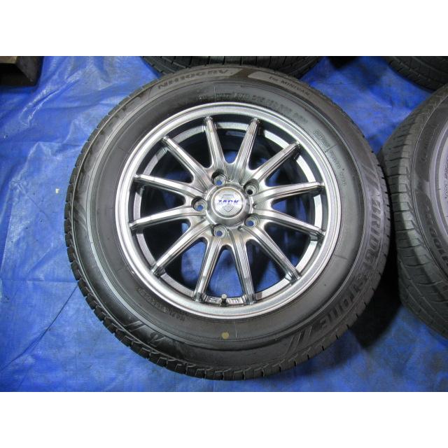 MONZA 16-6.5J 5H/114.3 ET53 + BRIDGESTONE 215/60R16 2021年製！中古 
