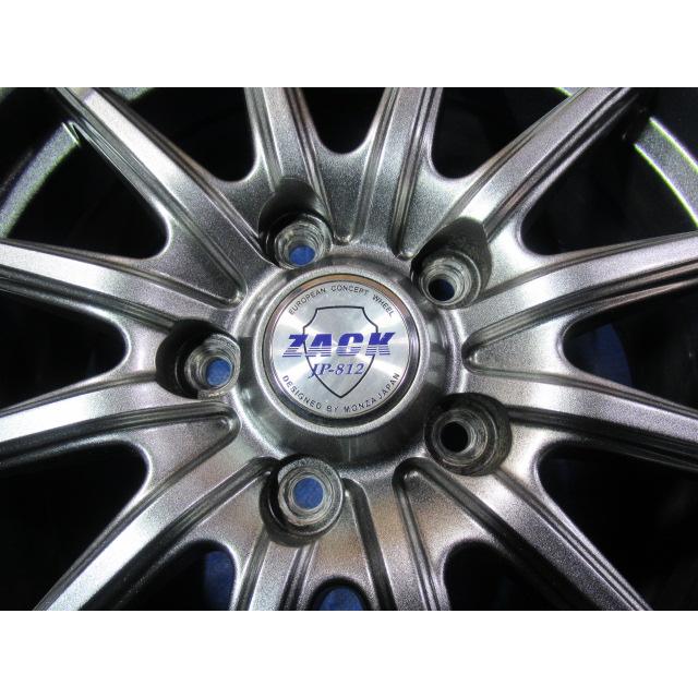 MONZA 16-6.5J 5H/114.3 ET53 + BRIDGESTONE 215/60R16 2021年製！中古 