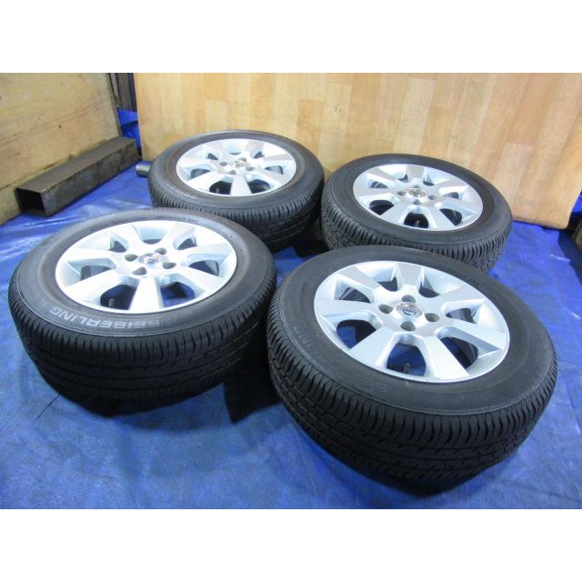 激安即決 ! 日産純正ホイール 15-5.5J 4H/100 ET40 + BRIDGESTONE 185 